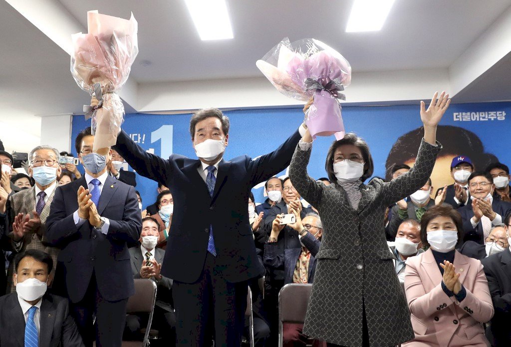 疫情助攻國會選情 韓執政黨拿下逾半席次