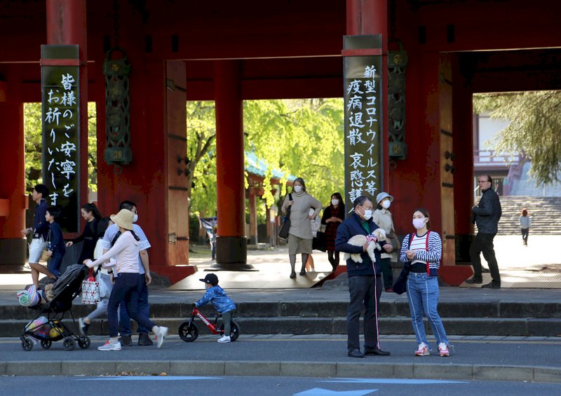 日本境內病例1萬4119例 累計435死