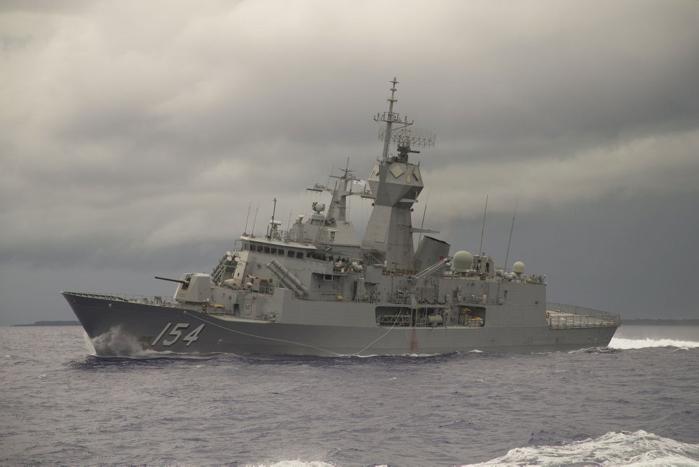 澳洲巡防艦參與美軍演習 南海緊張升高
