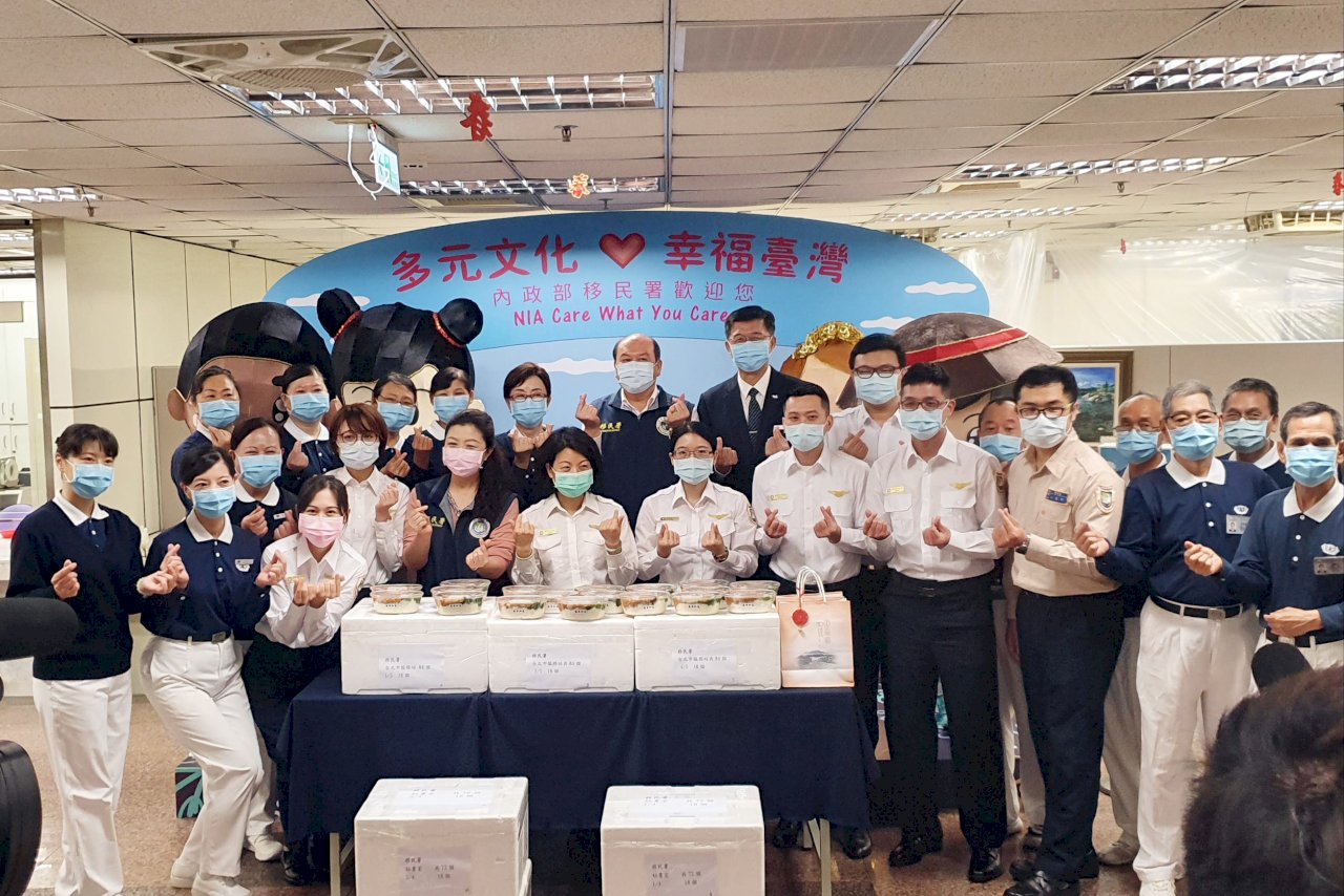 世界地球日50周年 移民署與慈濟響應素食防疫