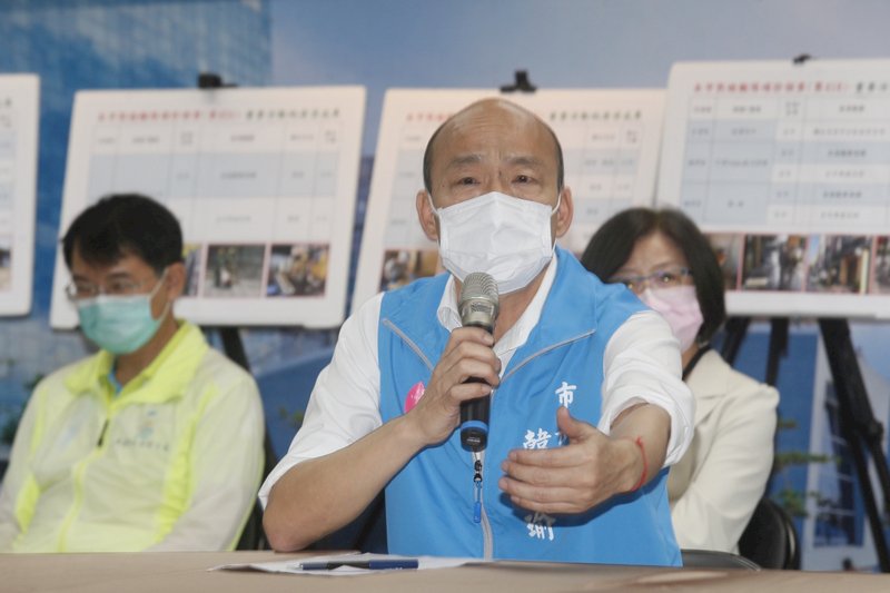 韓國瑜宣布高雄八大行業將採實名制 先勸導後開罰