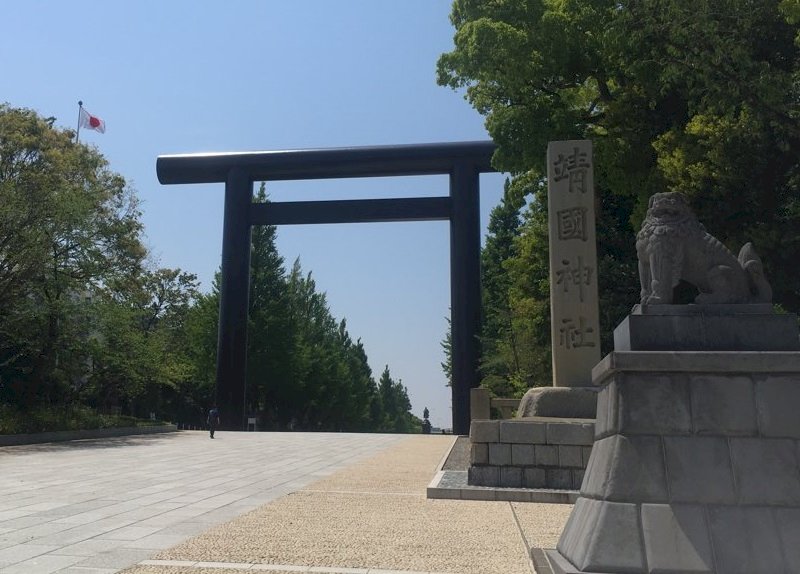 東京靖國神社遭人塗鴉 寫要殺光武漢人