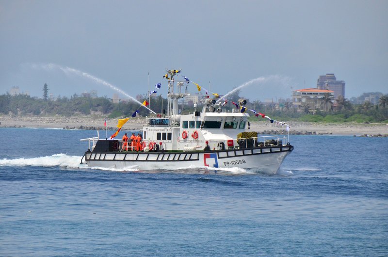 海巡生力軍  百噸巡防艇駐台東可頂9級浪