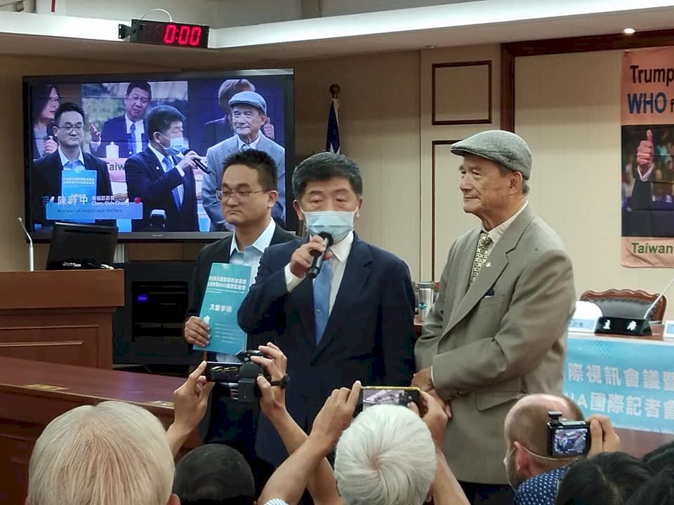 參與世衛 陳時中：站在人權一方 彰顯霸權不對 (影音)
