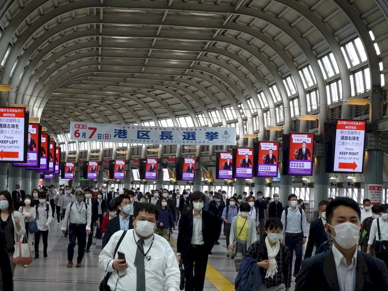 日本東京新增病例減 首度符合解除緊急事態標準