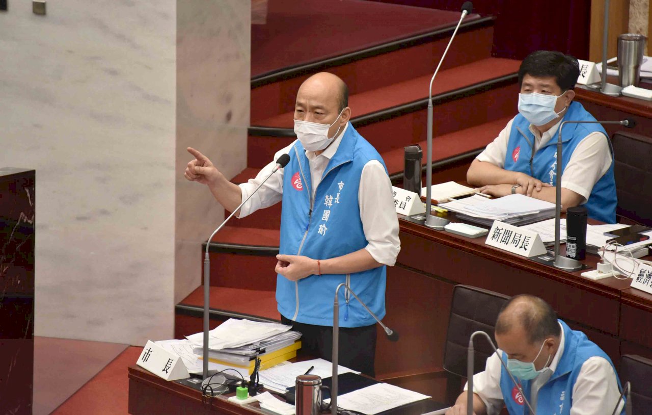 韓國瑜批「光復高雄」污辱市民 罷韓團體反擊：只針對韓國瑜