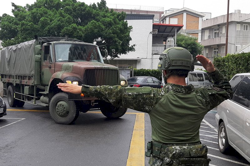 中颱烟花來襲 國軍完成北部兵力救災整備
