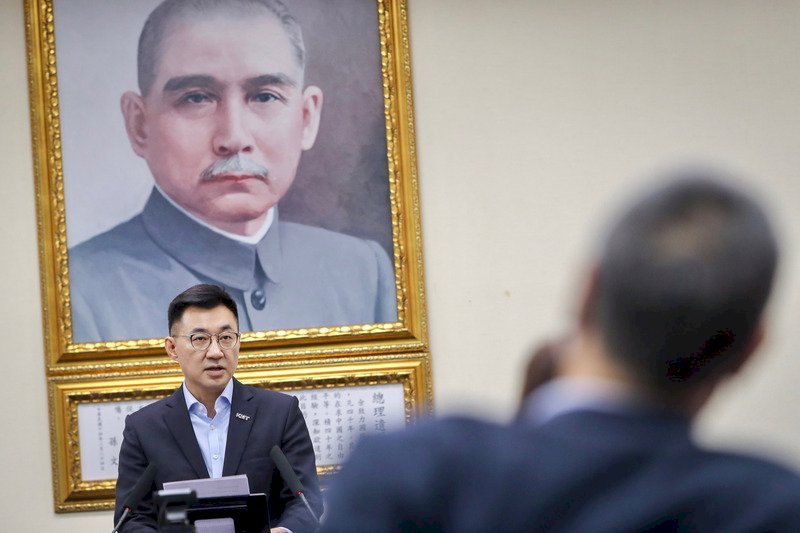 江啟臣：樂見蔡總統回應修憲 但應先尊重中華民國憲政體制
