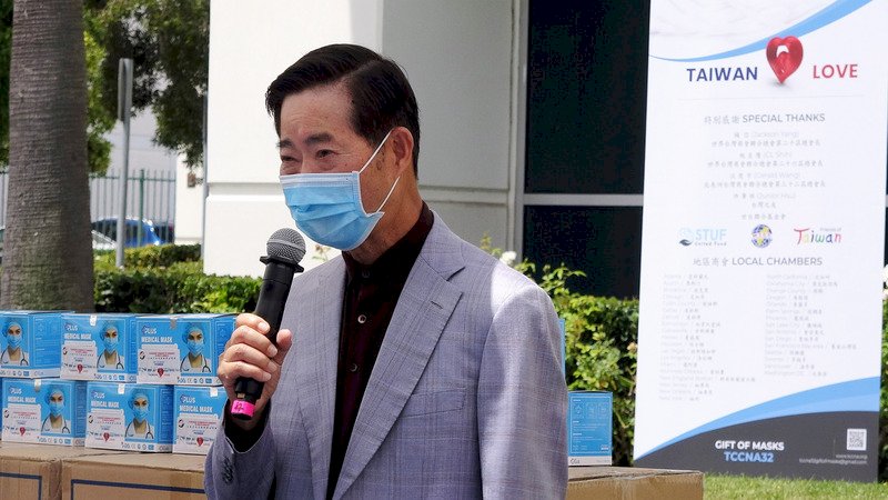 美國台灣商會募款3000萬元 購台灣製口罩行善