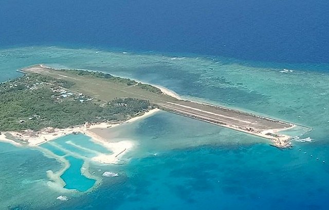 菲律賓啟用南海中業島碼頭 加強島礁建設