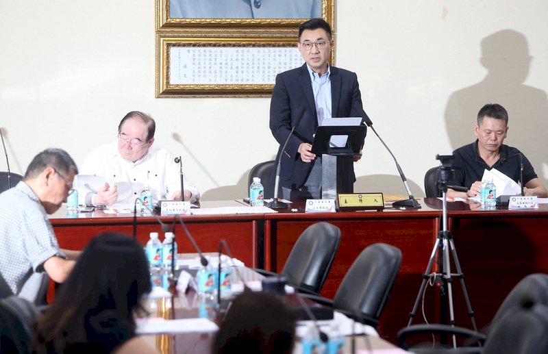 江啟臣建議重啟協商 黨產會正面看待