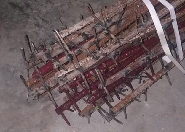 中國攻擊對手狼牙棒曝光 印度批野蠻