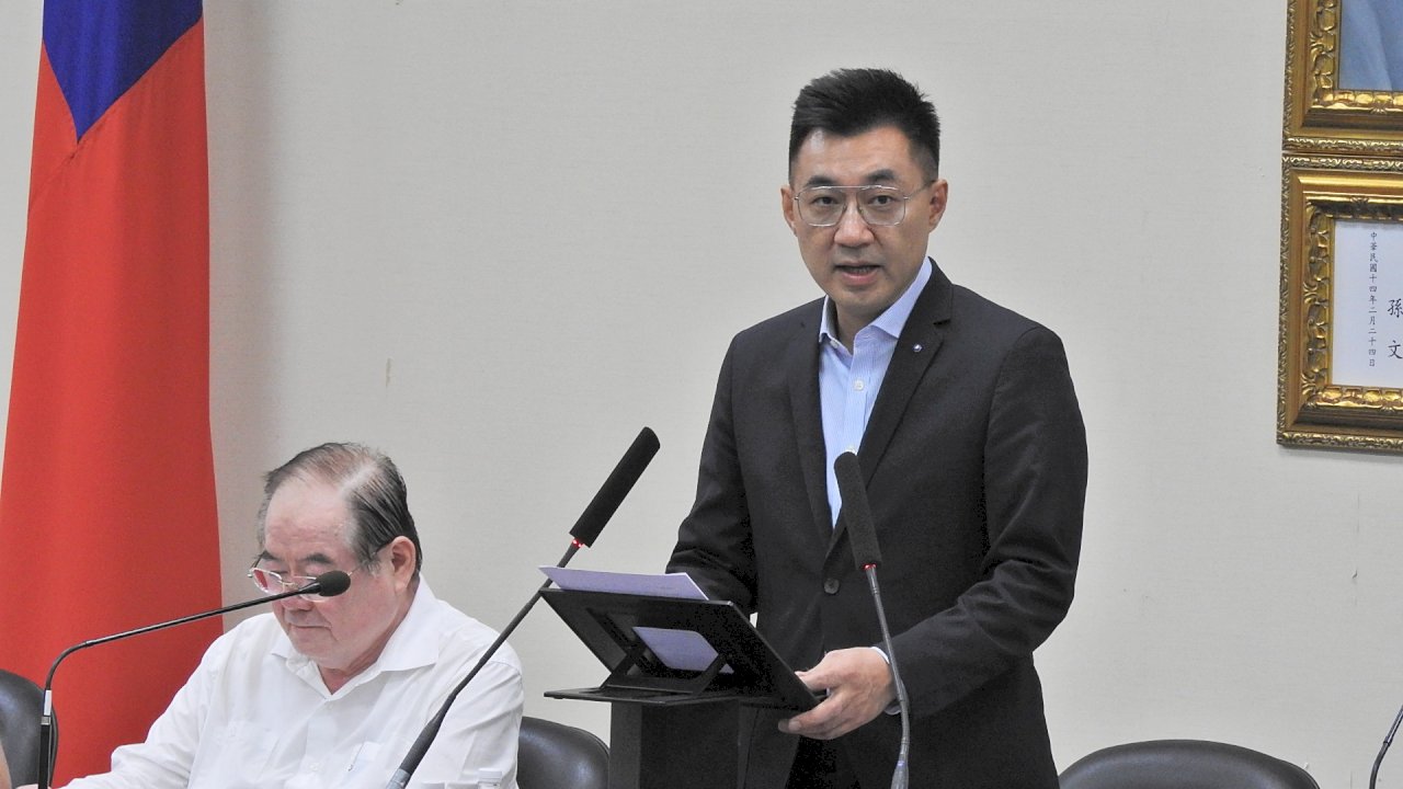 江啟臣：支持國防精進 兩岸需有意外防止機制