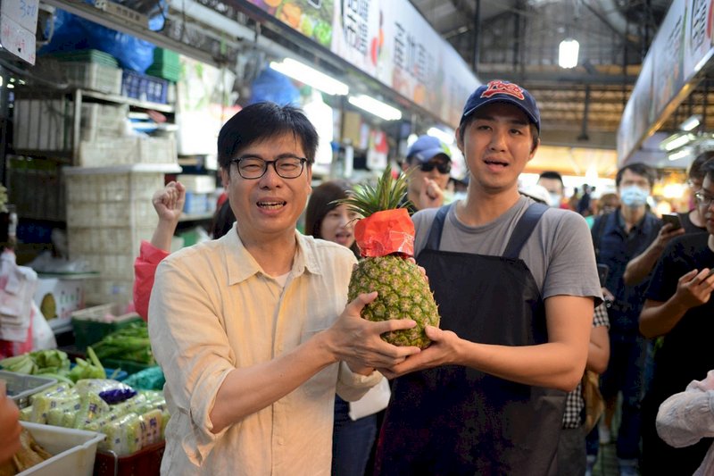 黨主席何時助陣？陳其邁：競總成立時蔡總統會來高雄輔選