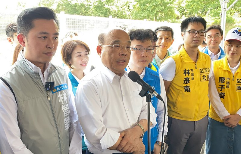蘇貞昌：台灣人認同台灣天經地義 遇強敵要團結