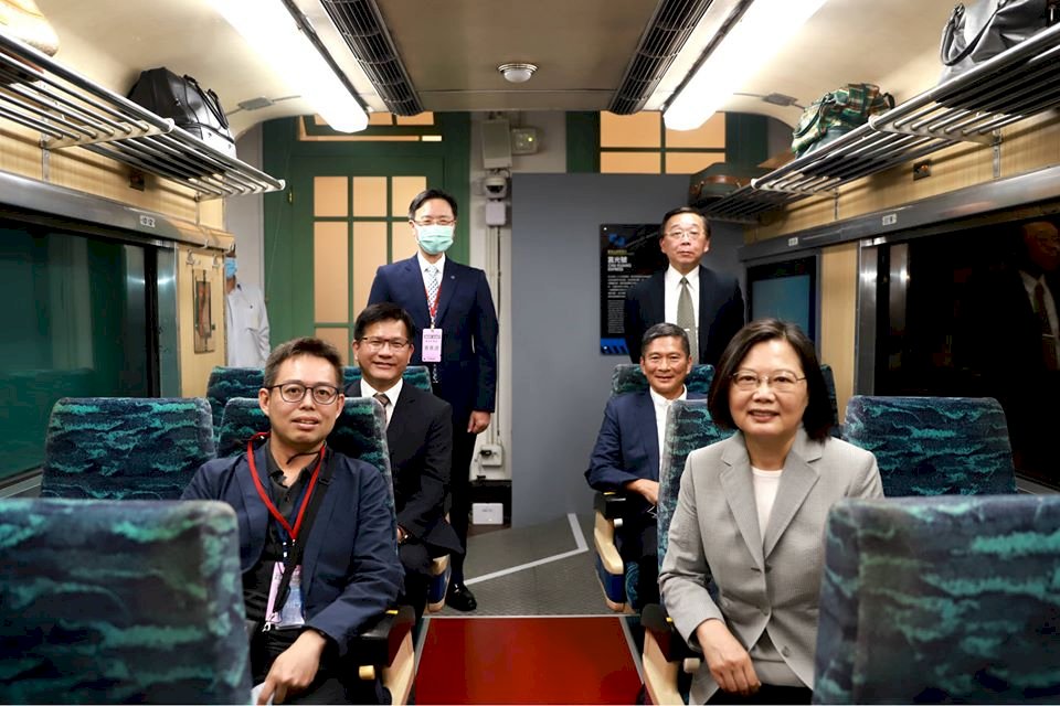 台博館鐵道園區開幕  總統：見證台灣百年發展歷史軌跡