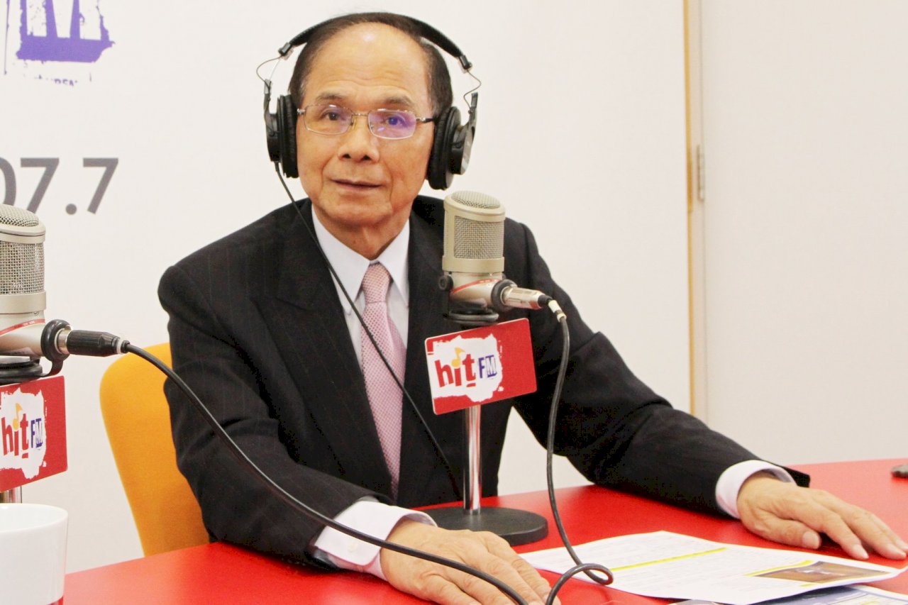 馬英九拿港區國安法與國安五法類比 游錫堃：荒謬