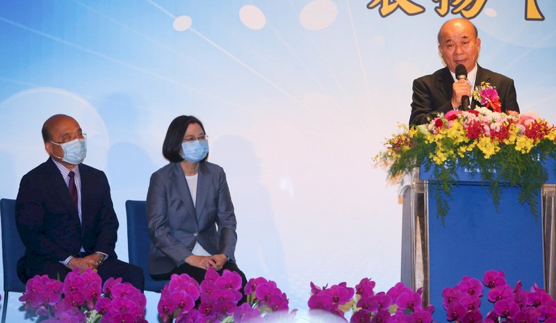 蔡、蘇同台挺機械業 紓困3.0兩週內編預算助度難關(影音)