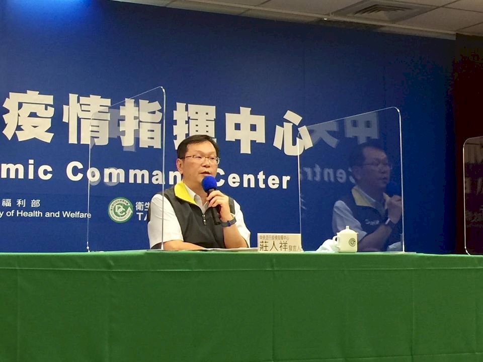 台籍女性在港確診案 莊人祥：在台期間無傳播風險
