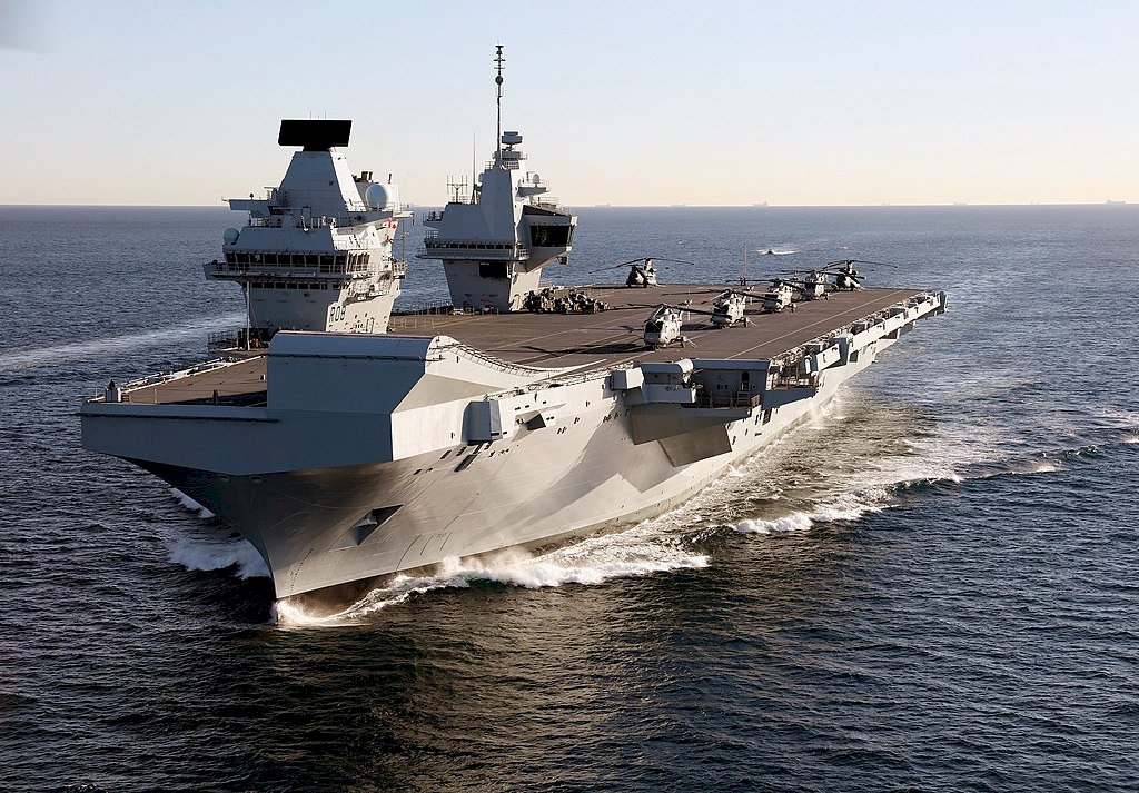 英國戰艦外交劍指中國 新航母將赴南海秀肌肉