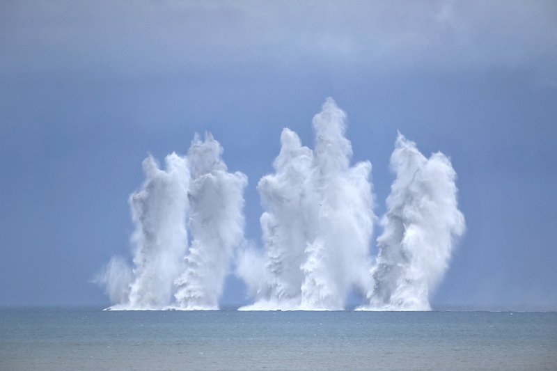 東沙島9月軍演 實彈射擊紅隼模擬殲滅共軍(影音)