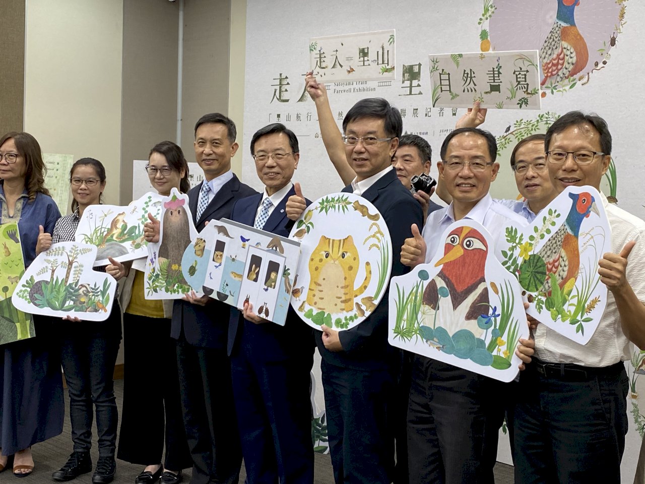 里山列車2.0即將退役 「走入里山」創作聯展開幕 (影音)