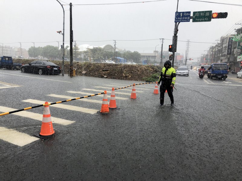 「哈格比」外圍環流持續發威 大園累積雨量居冠