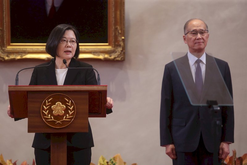 李大維任府秘書長 總統：盼借助國際事務及豐富政務經驗