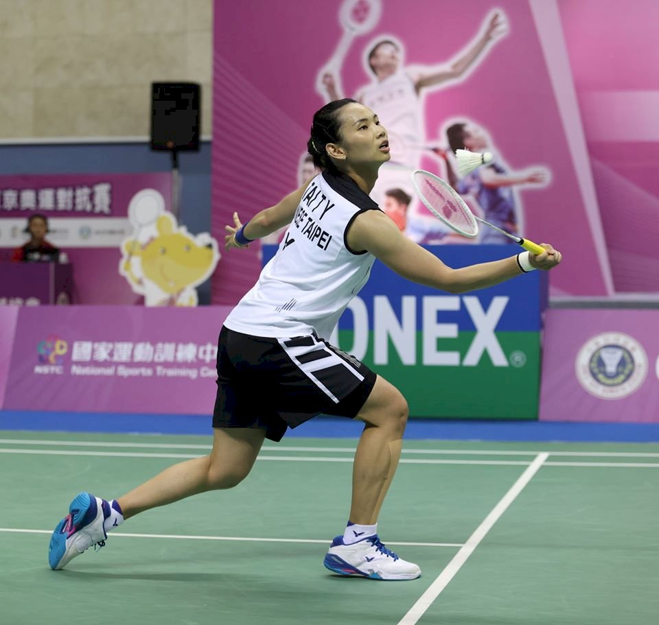模擬奧運賽再戰男選手  小戴直落二落敗