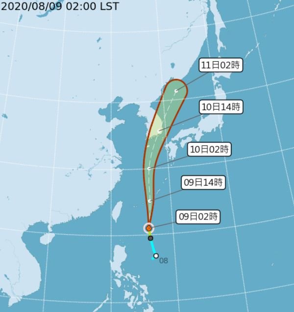 颱風「薔蜜」生成對台無直接影響 今午後雷陣雨縮小