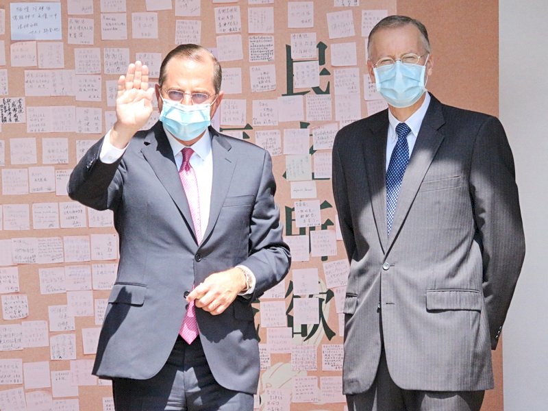 悼念李登輝 阿札爾：民主將永遠推進台美關係