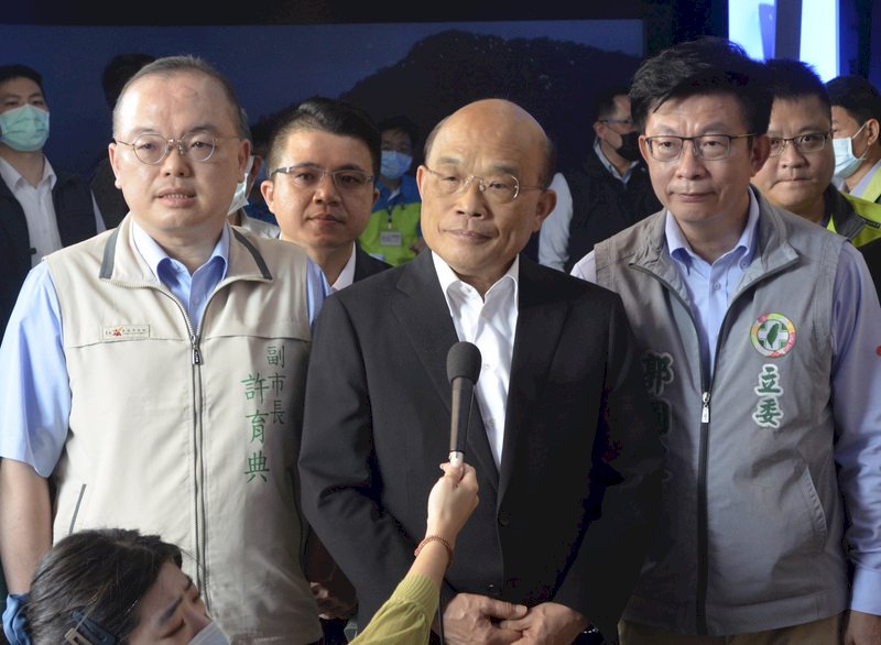 批馬當過大官不責備共機擾台 蘇揆：對不起人民厚待