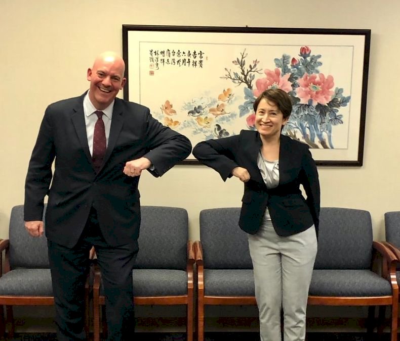 美政軍助卿會晤蕭美琴 盼共同維繫區域和平穩定