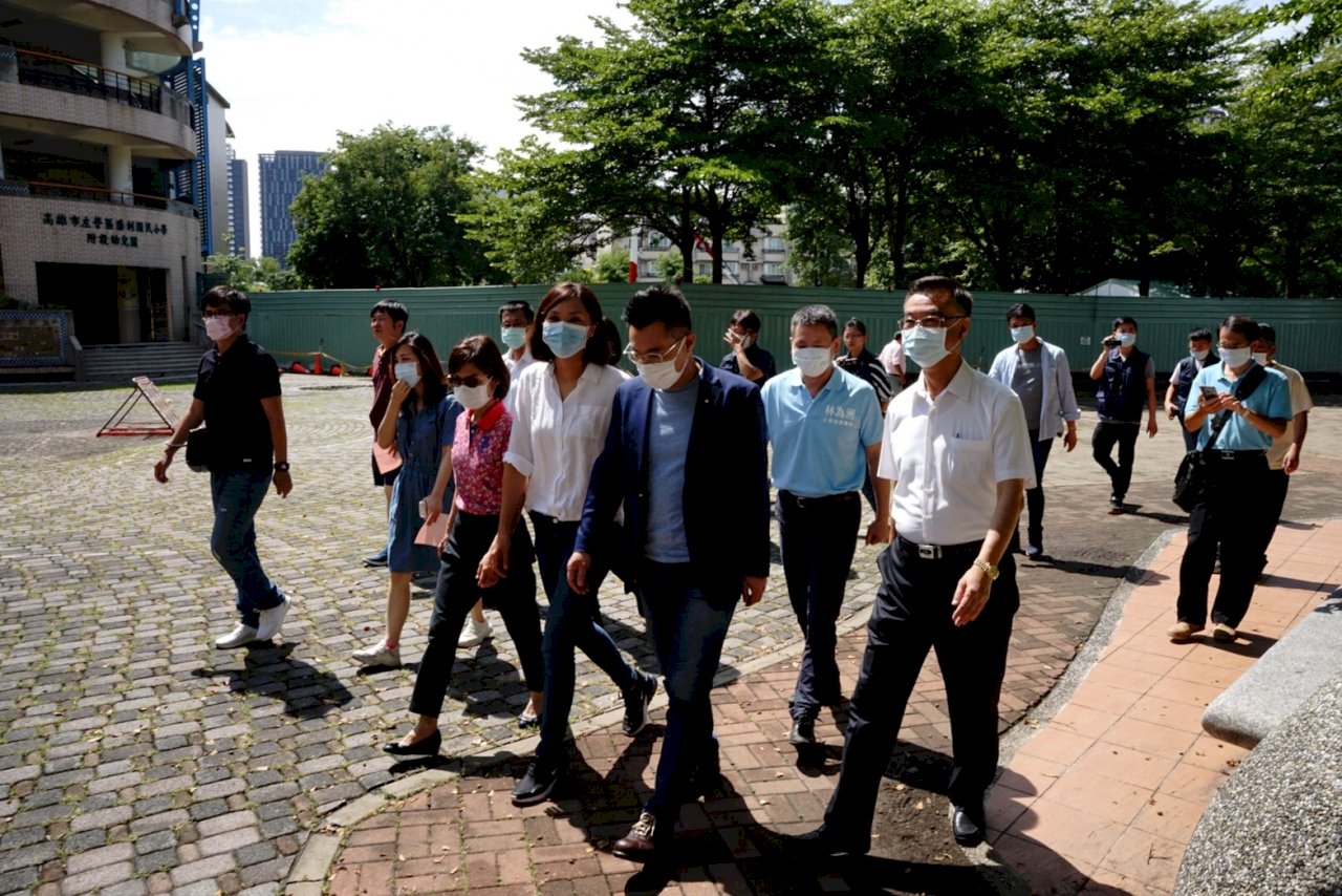 江啟臣陪同投票 李眉蓁：天氣不錯 投票率應該也不錯