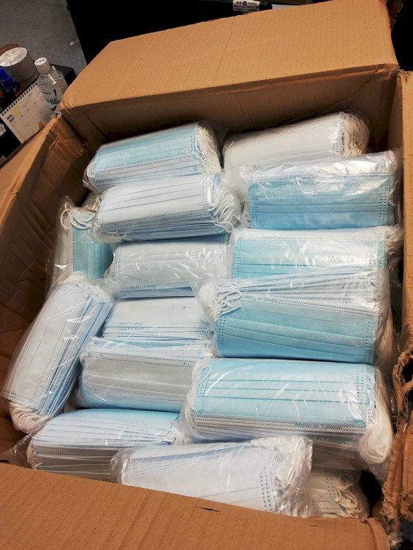 84萬片偽標MIT口罩 關務署：無國家隊成員涉入