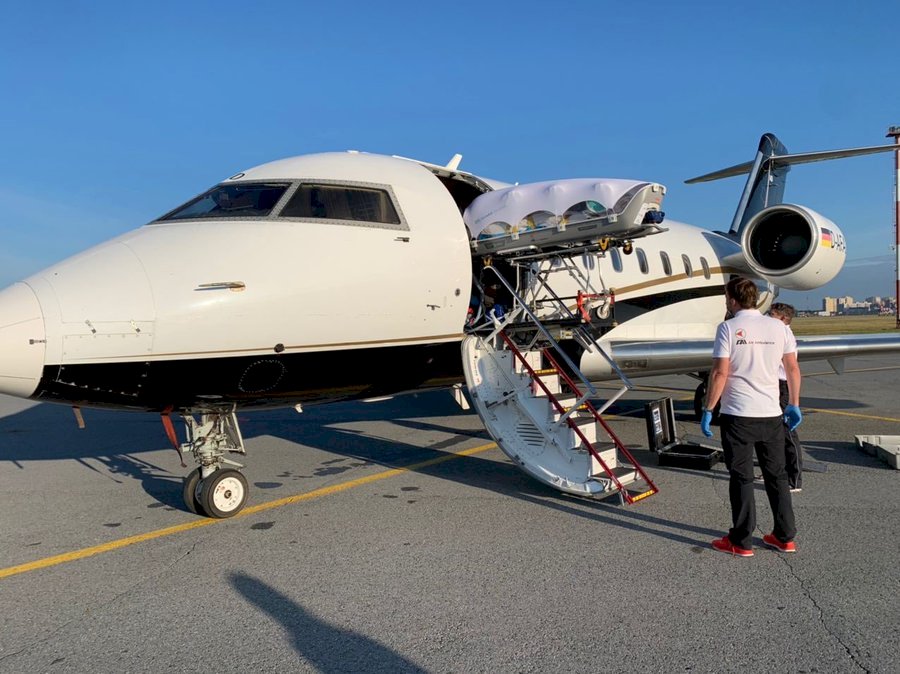 疑遭下毒俄反對派領袖醫療專機抵柏林 狀況穩定
