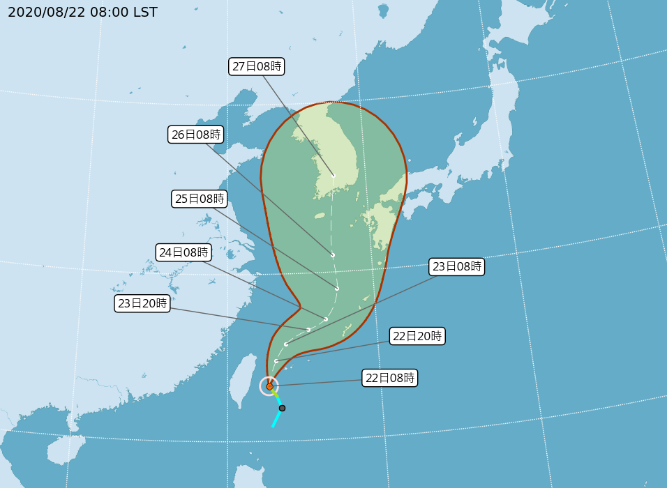 颱風巴威海警10:30發布 發陸警與否須再觀察