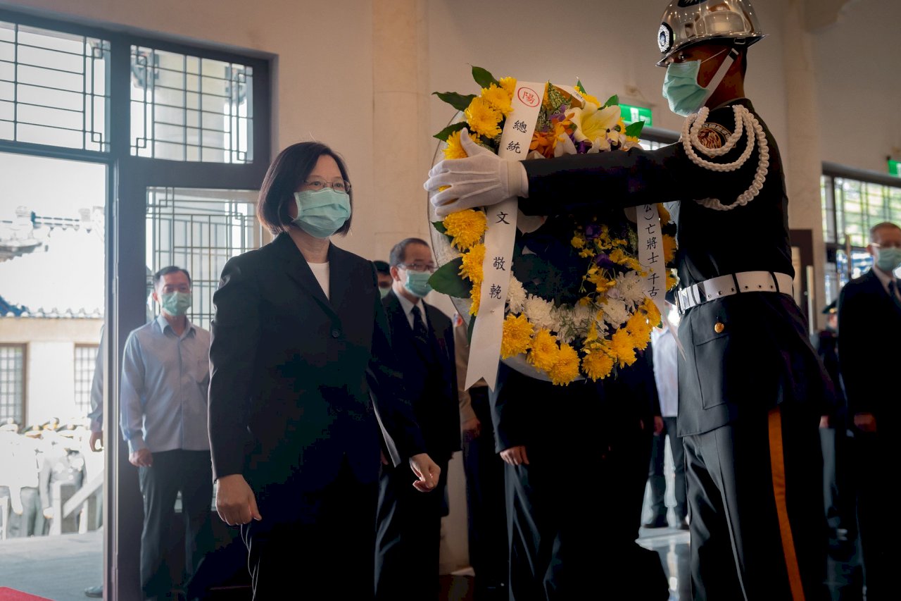 喊話馬英九 蔡總統：在國家內部找敵人沒有意義