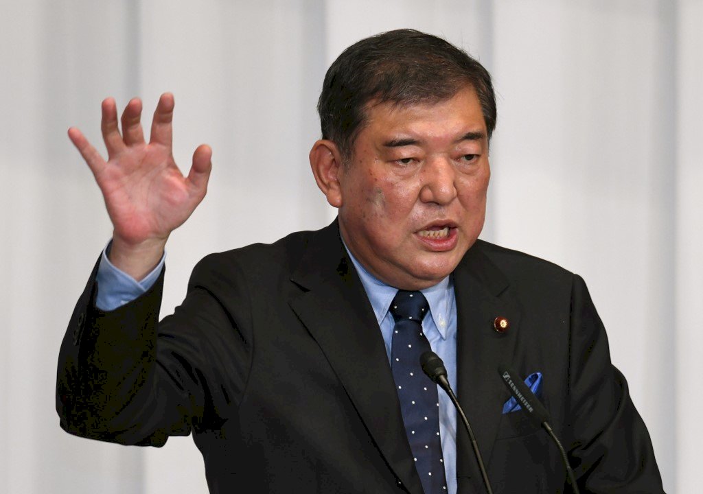自民黨大老石破茂：若情況合適 準備接任首相職位
