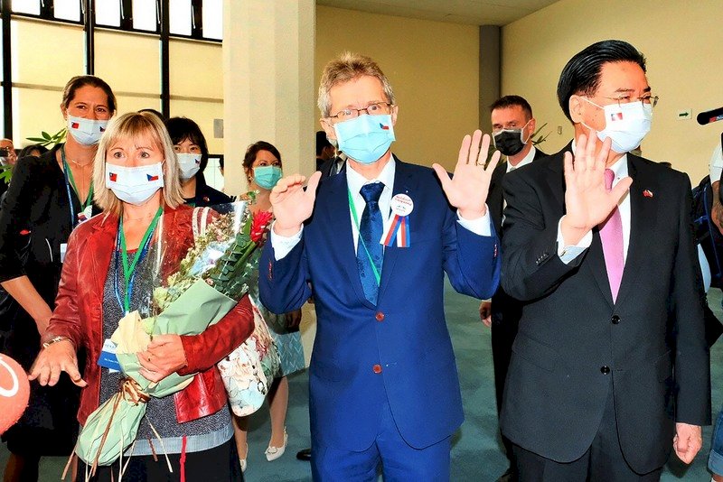 捷克參院議長訪台 外媒關注