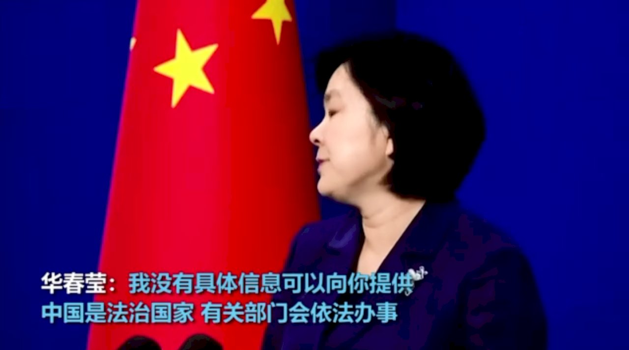 澳籍主持人成蕾傳被捕 北京：會依法辦事