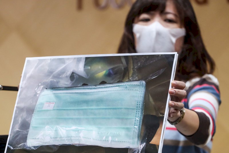 實名制口罩混入中國製 總統：查辦到底
