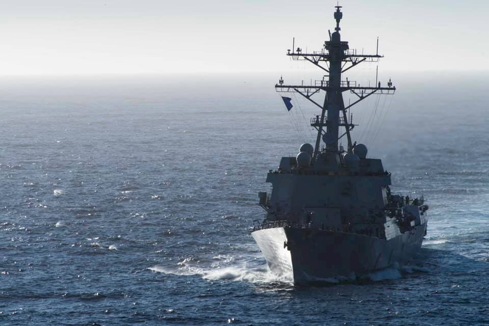 美艦相隔近半年駛入西沙海域  共軍稱警告驅離