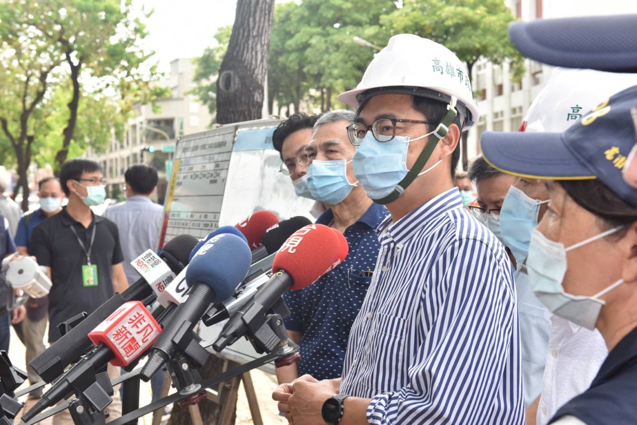 乙烯外洩落幕 陳其邁：前鎮小港林園兩年建3D圖資