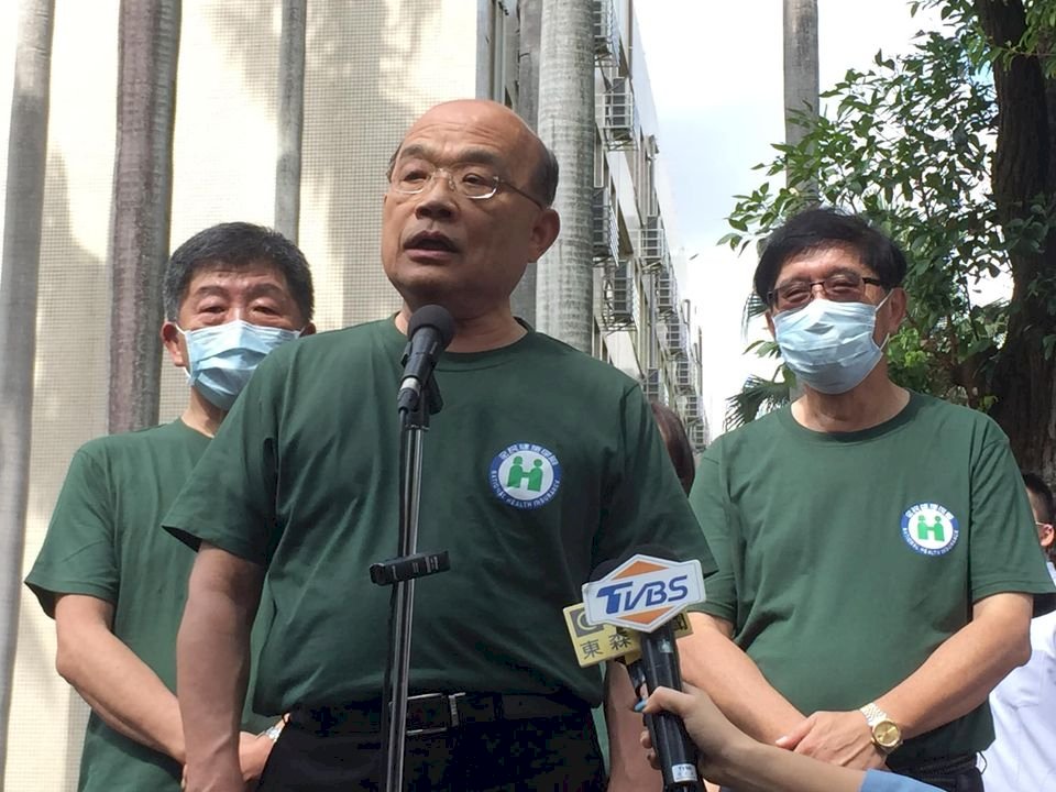 傳5名偷渡港人遭扣 蘇貞昌：提供港人實質幫助最重要
