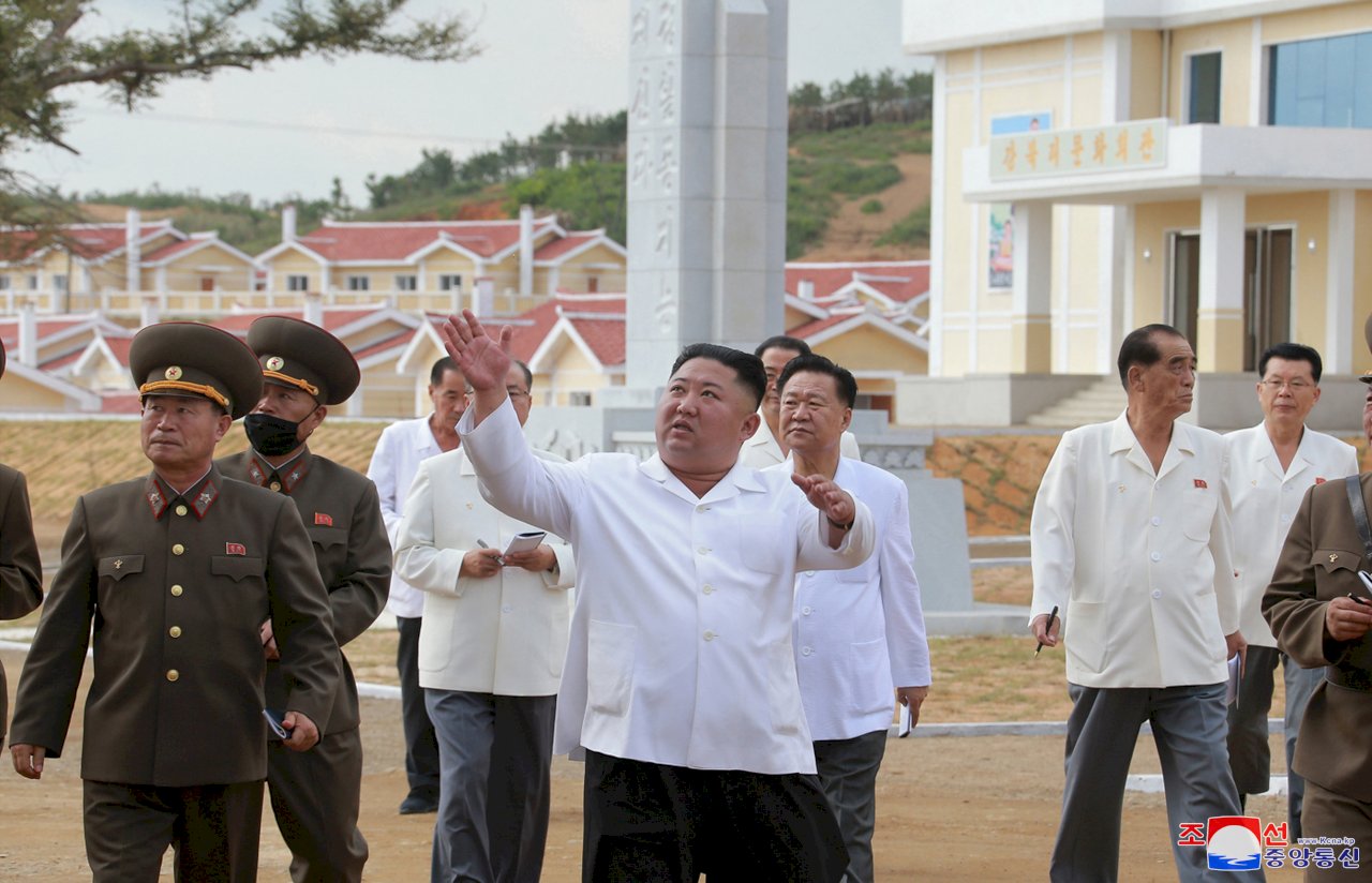 金正恩視察災區　讚揚軍隊重建社會主義樂土