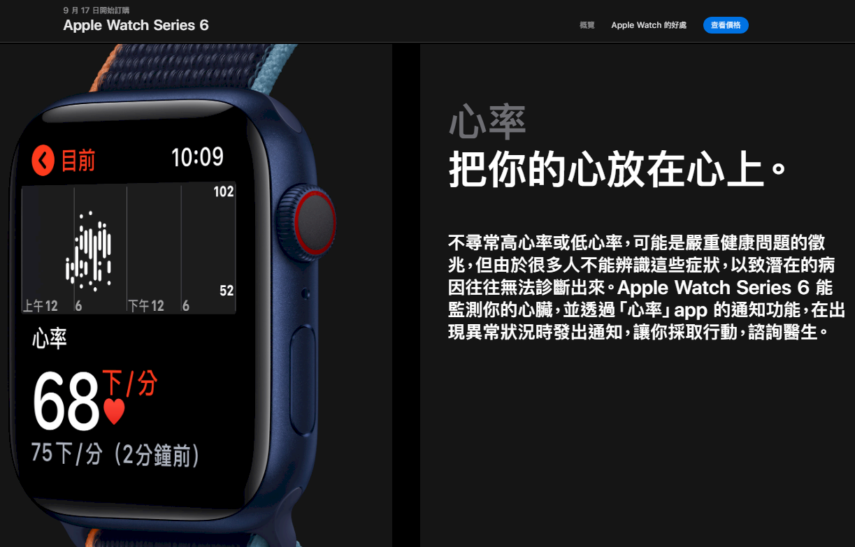 食藥署准了　 Apple Watch將可用心電圖功能