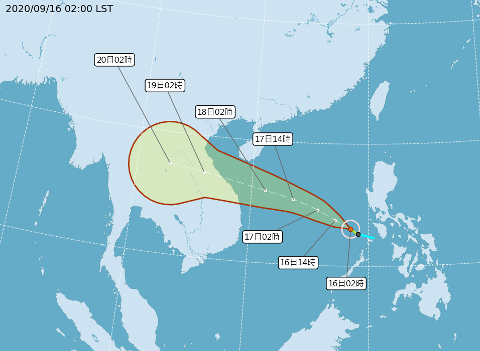 颱風紅霞今生成　對台無直接影響