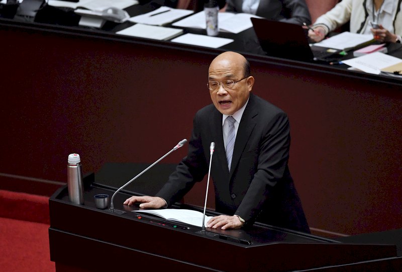 開放美豬引爆戰火 蘇揆反問藍委吃美豬有出事嗎？
