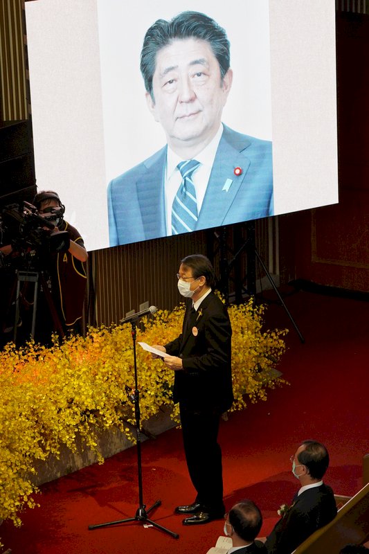 李登輝告別禮拜　達賴影片、安倍悼詞追憶 (影音)